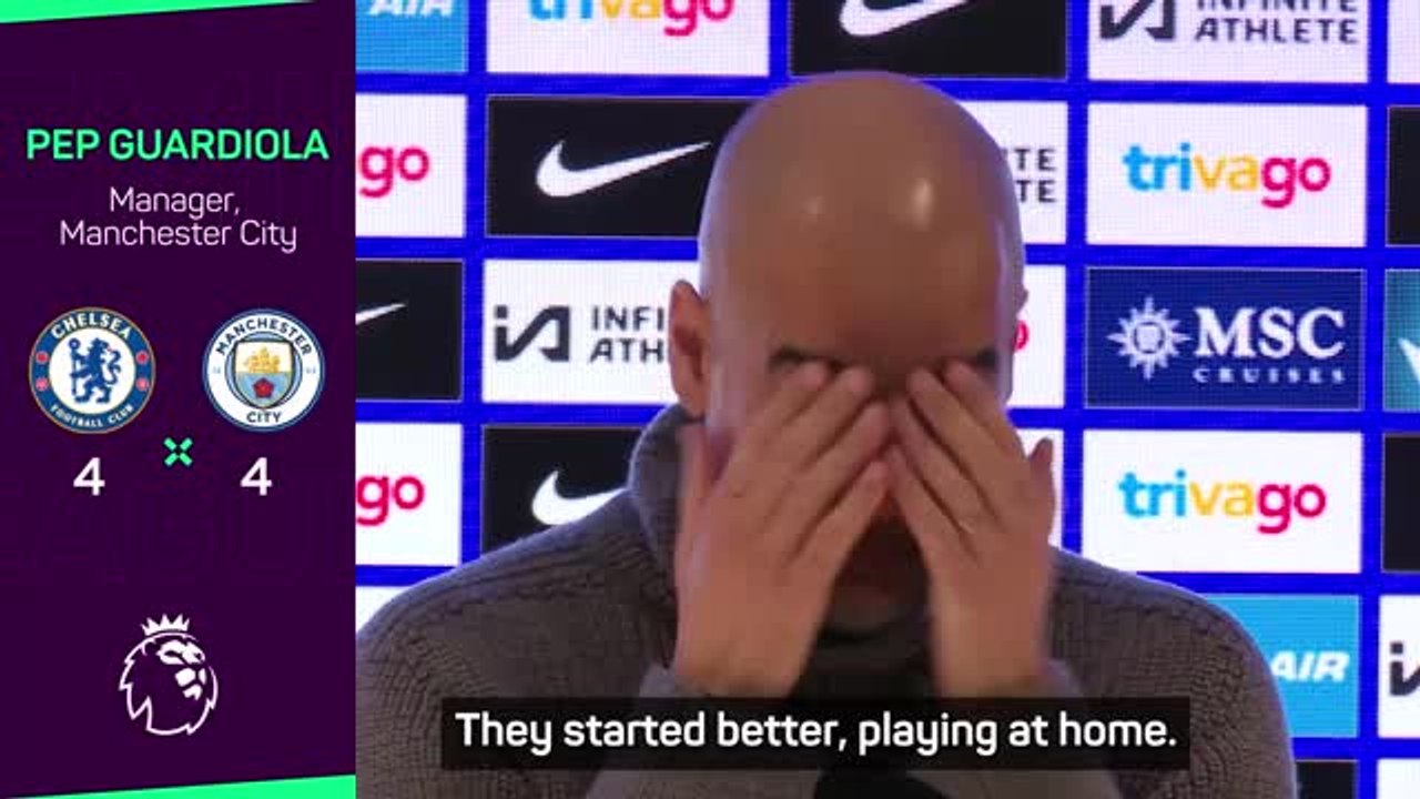 4-4 Chelsea draw 'good advert for the Premier League' - Guardiola