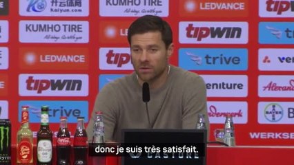 11e j. - Xabi Alonso "très satisfait" après la grosse victoire contre l'Union Berlin