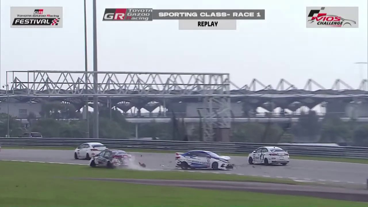 Toyota Gazoo Racing Festival Sporting 2023 Sepang 3 Race 1 Foo Kiat Big Crash