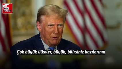 Trump'tan Erdoğan açıklaması: Çok sert konuştu