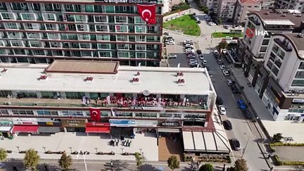 Bursa'da 10 Katlı İş Merkezinin Yanmadan Önceki Görüntüleri Ortaya Çıktı