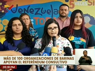 Comando de Campaña del estado Barinas invita al pueblo a participar en el Referéndum Consultivo