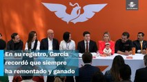 Samuel García se registra como aspirante a candidato presidencial por MC