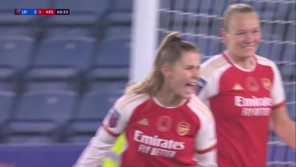 Arsenal Women hit six in second half at Leicester