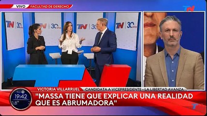 Victoria villarruel sobre el debate y una posible alianza con el PRO