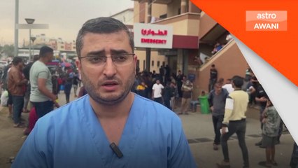 Tentera Zionis tembak sesiapa sahaja keluar dari hospital