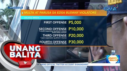 MMDA, mas pinaigting ang operasyon kontra sa EDSA Busway violators | UB