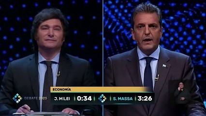 De Milei a Massa: "Si fueras Pinocho ya me hubieras lastimado un ojo"