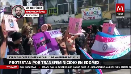 Comunidad trans de Edomex exige justicia a un año del transfeminicidio de Karen Sánchez Álvarez