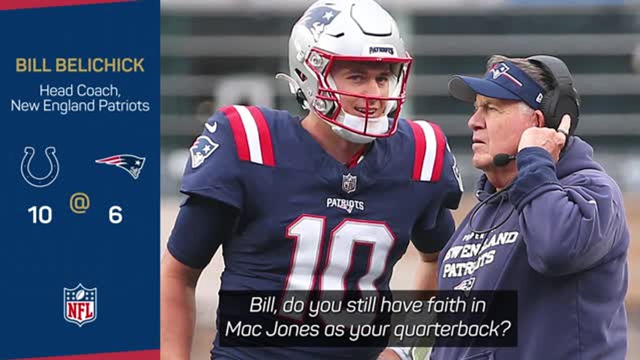 "I go out there and do the best I can" says Belichick as Patriots drop to 2-8