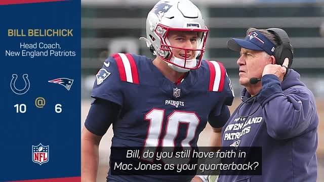 I go out there and do the best I can says Belichick as Patriots drop to 2-8