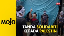 Solidariti Palestin ganti persembahan silat sambut pengantin