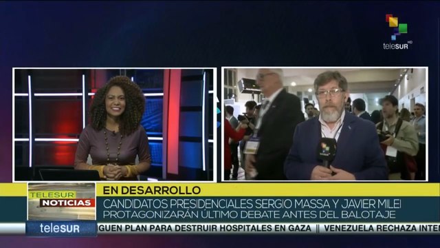 Sergio Massa y Javier Milei protagonizarán debate presidencial