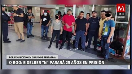 Sentencia de 25 años para Eidelber 'N' por feminicidio en Quintana Roo