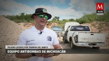 Lucha contra explosivos: capitán retirado dirige equipo antibombas en Michoacán