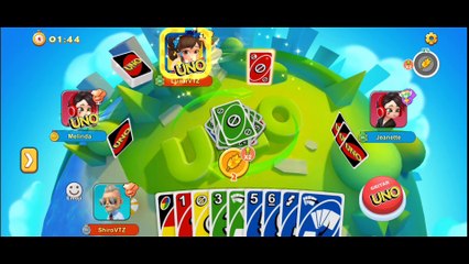 [L] Uno! - Te peguei de novo HAHAHAHA, ela nunca vai conseguir aperta uno.