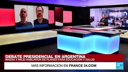 Julio Burdman: 'El eje del debate en Argentina ha sido cómo Massa arrincona a Milei'