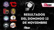 LVBP: Estos son los resultados del 12 de noviembre.