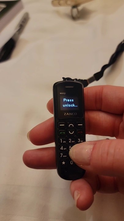 Tiniest Cell Phone Ever