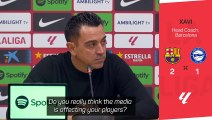 Media 'affecting' Barca players - Xavi