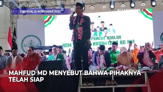 Persiapan Mahfud Jelang Penetapan Capres-Cawapres