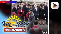 King Charles III at UK PM Rishi Sunak, pinangunahan ang National Service of Remembrance sa Whitehall sa London
