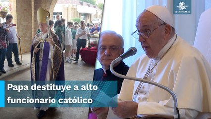 Cesa el Papa Francisco a obispo estadounidense Joseph Strickland, quien ha sido crítico con él