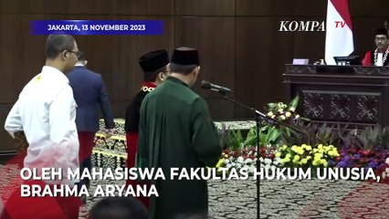 Download Video: Respons Ketua MK Suhartoyo Soal Putusan MK Batas Usia Capres dan Cawapres Digugat Mahasiswa NU