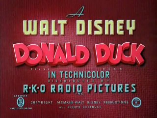 Donald Duck - Fall Out-Fall In  (1943)