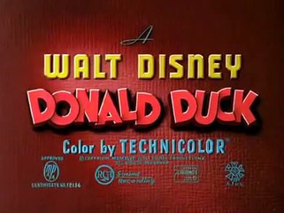 Donal Duck Episodes Soups On @1948 - Disney Classic Cartoons