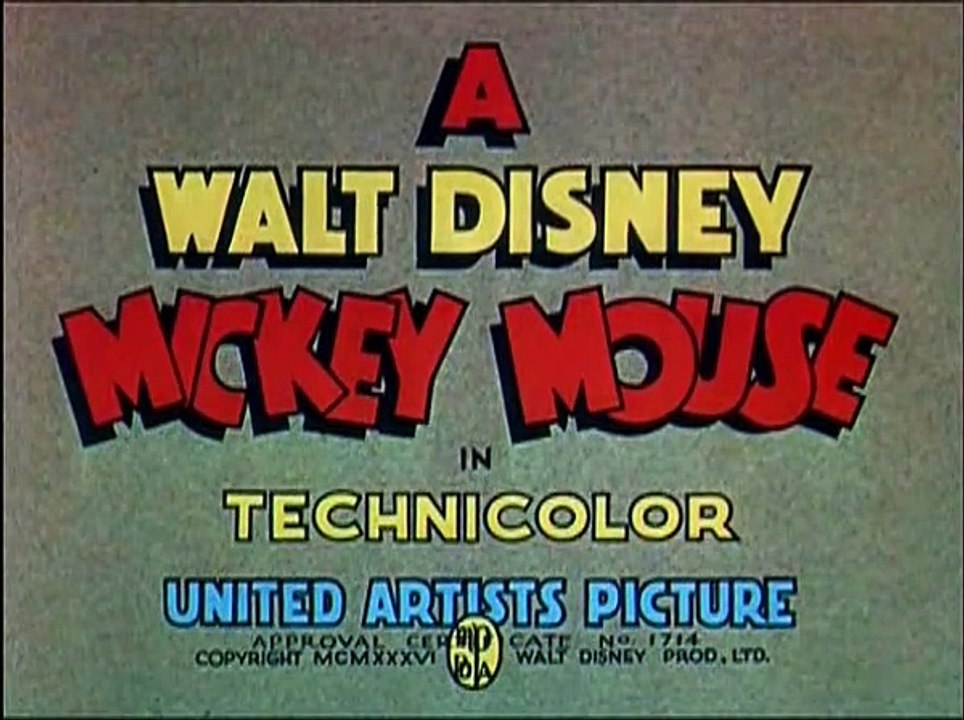 Mickey Mouse Thru The Mirror 1936 Video Dailymotion 