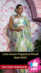 Lulia Vantur Papped at Diwali Bash 2023