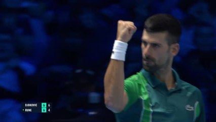 Download Video: Djokovic clinches No.1 for 2023 by beating Rune