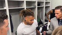 Tyrann Mathieu Post-Game Locker Room Interview - Week 10