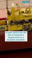 Nation's biggest port operator stopped after major cyberattack