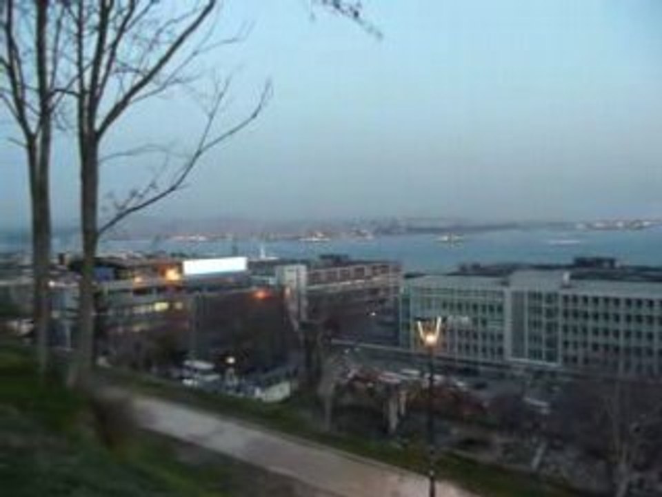 Coucher de soleil sur Istanbul