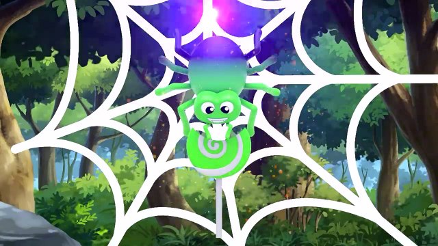 spiders like candy | Five Little Monkeys Jumping On The Bed Nursery Rhymes & Kids Songs