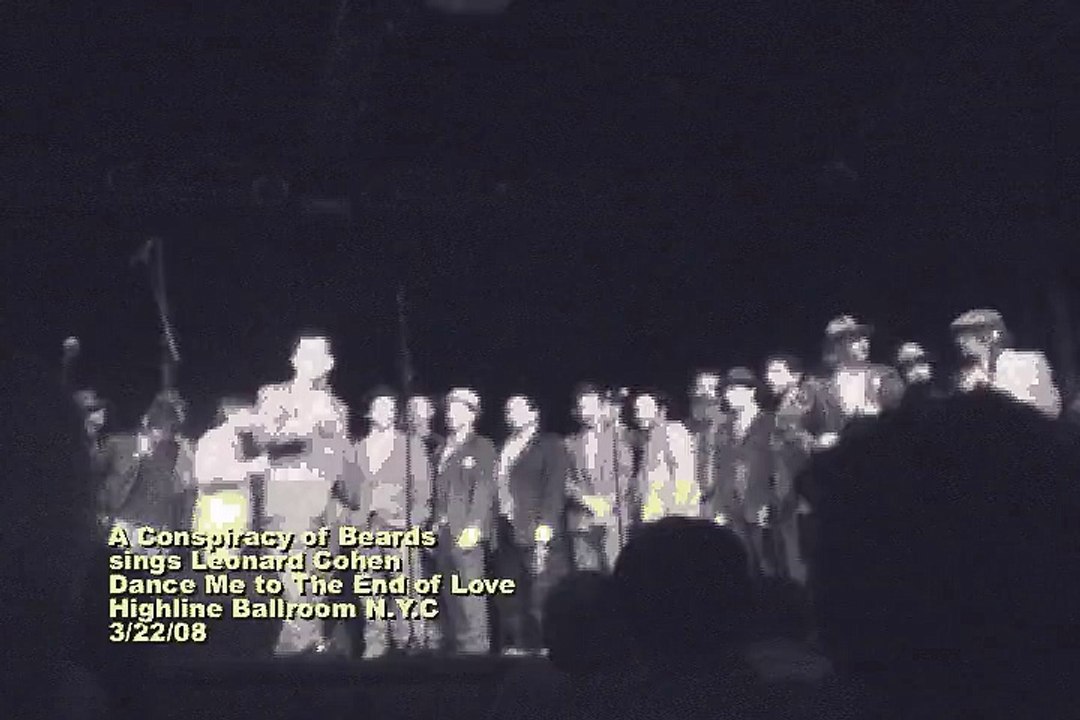 Conspiracy of Beards Leonard Cohen Dance Me To the End