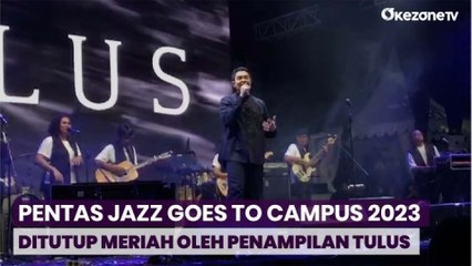 Tulus Sukses Tutup Pentas Jazz Goes To Campus 2023