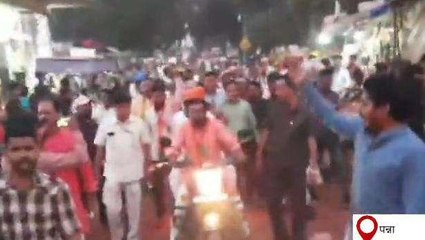 पन्ना: भाजपा कार्यकर्ताओ ने प्रत्याशी के साथ निकाली बाइक रैली, लोगों के साथ किया जनसंपर्क