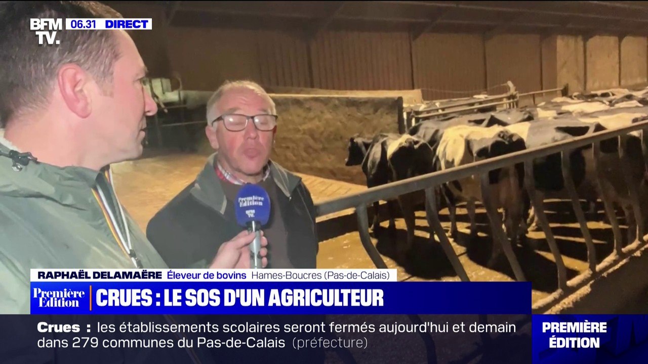 "C'est une perte considérable": un agriculteur appelle à l'aide après les crues dans le Pas-de-Calais