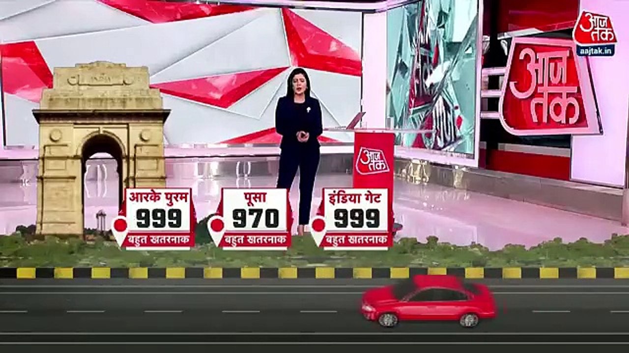 AQI in Delhi-NCR increases after the Diwali night