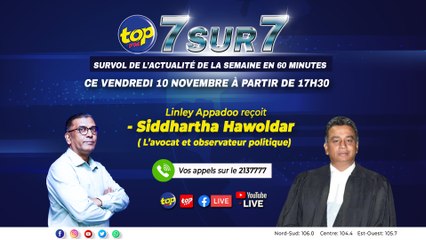 7 sur 7, les actualités de la semaine en 60 minutes.