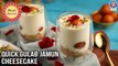 Quick Gulab Jamun Cheesecake | Diwali Delicious Dessert Gulabjamun Cheesecake Recipe | Varun Inamdar