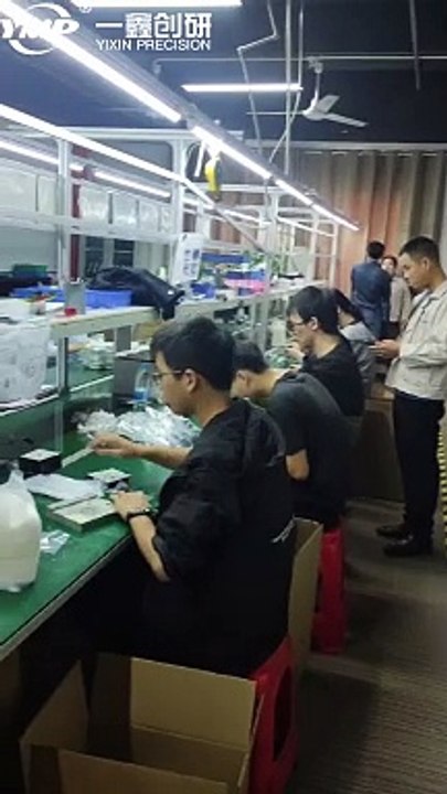 A glance at the assembly line: 5,000 sets of CNC plastic parts are being assembled~
