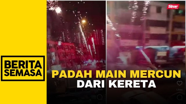 Lelaki warga asing diberkas main mercun secara berbahaya