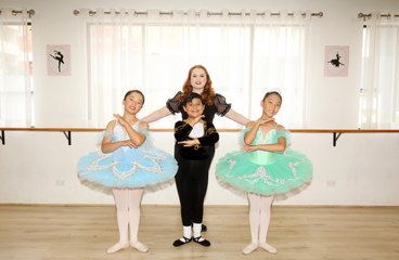 Dancers at Miss Fisher's Ballet Academy Rockdale