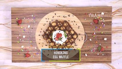 Hongkong Egg Waffle, Makanan Kekinian yang Gampang Buatnya
