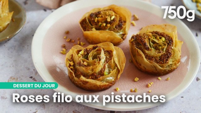 Un dessert à la pâte filo qui ne manque pas de croustillant | 750g