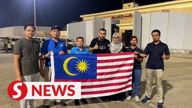 Malaysian Nurul Ain, husband evacuated from Gaza